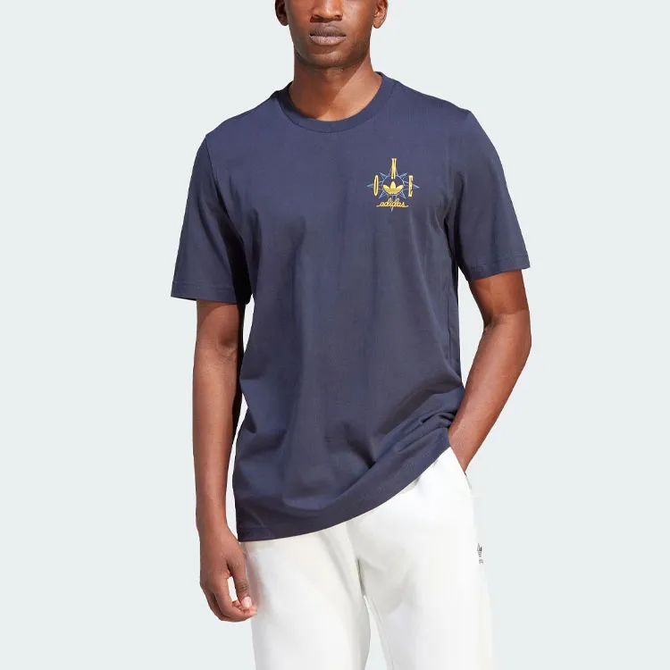 Adidas Originals T Shirts Men Legend Ink-2