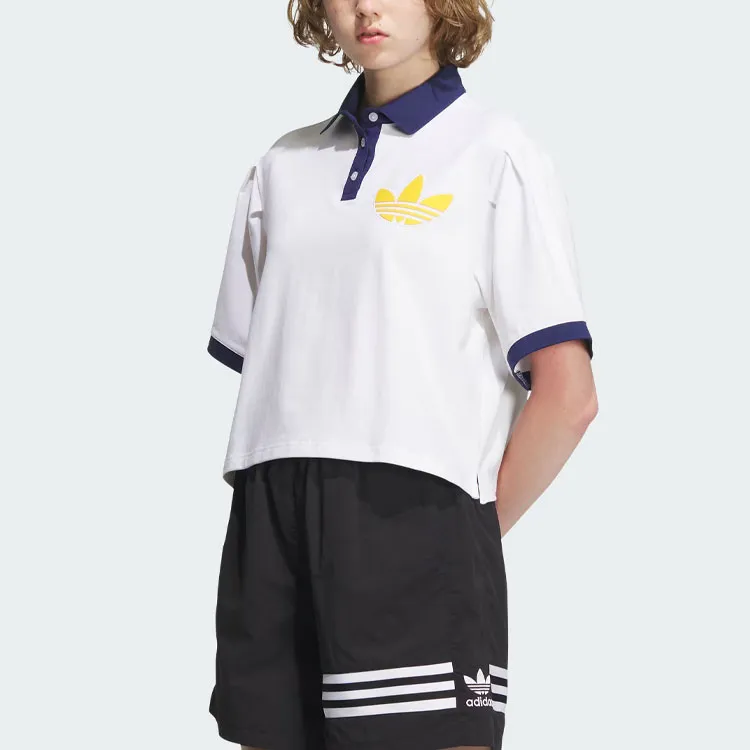 Adidas Originals Polo Shirt Women's White-1