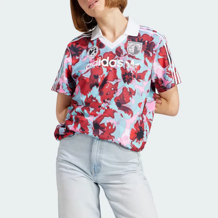 Adidas Originals T Shirt Women's Light Scarlet-1