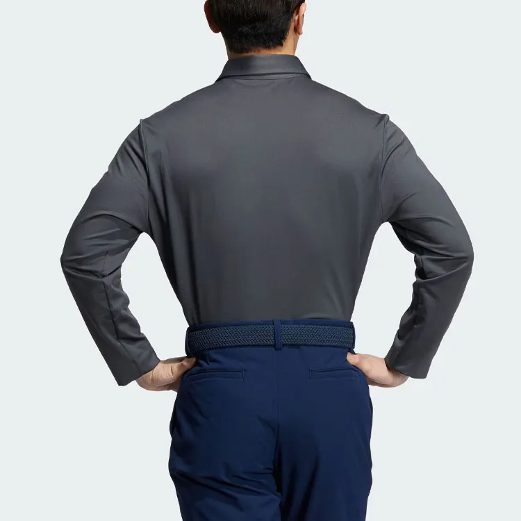 Adidas AEROREADY Polo Shirts Men Dark Gray-2