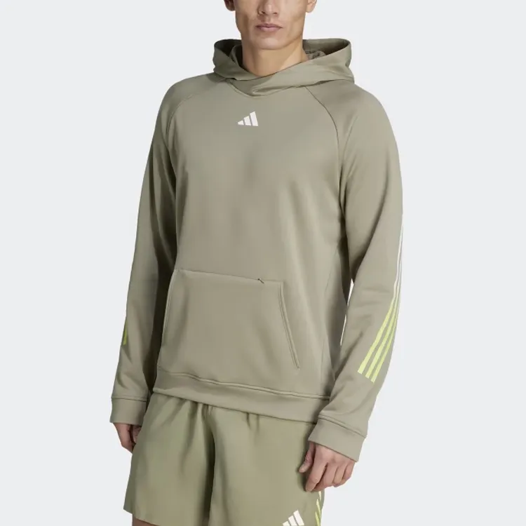 Adidas Train Icons 3 Stripes Hoodie-1