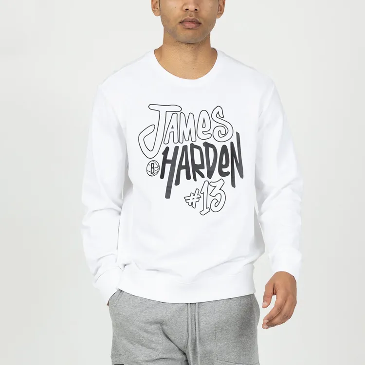 NBA Team Sweatshirts Men White-4