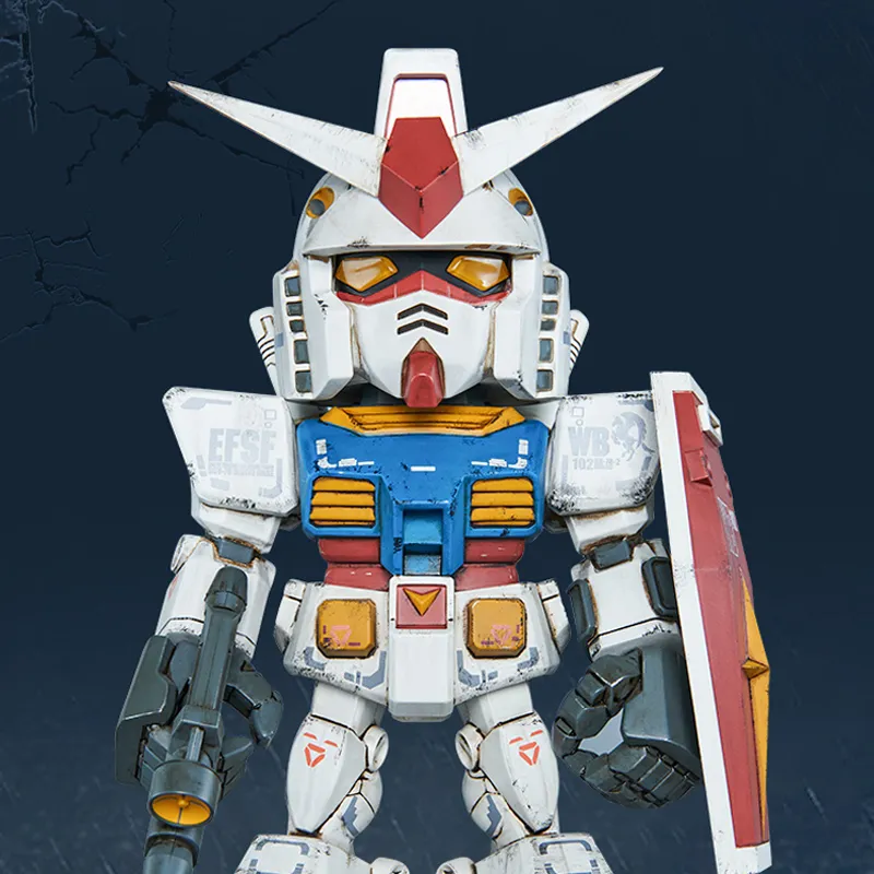 BANDAI First Gundam RX 78 QSV 2 Gundam Assembled Models-1