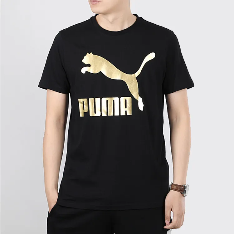 PUMA Set-in Sleeve T-Shirt Men's Black-2