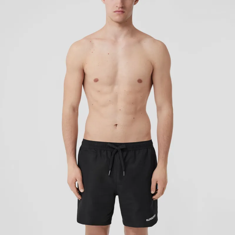 Burberry Logo Detail Swim Shorts-1