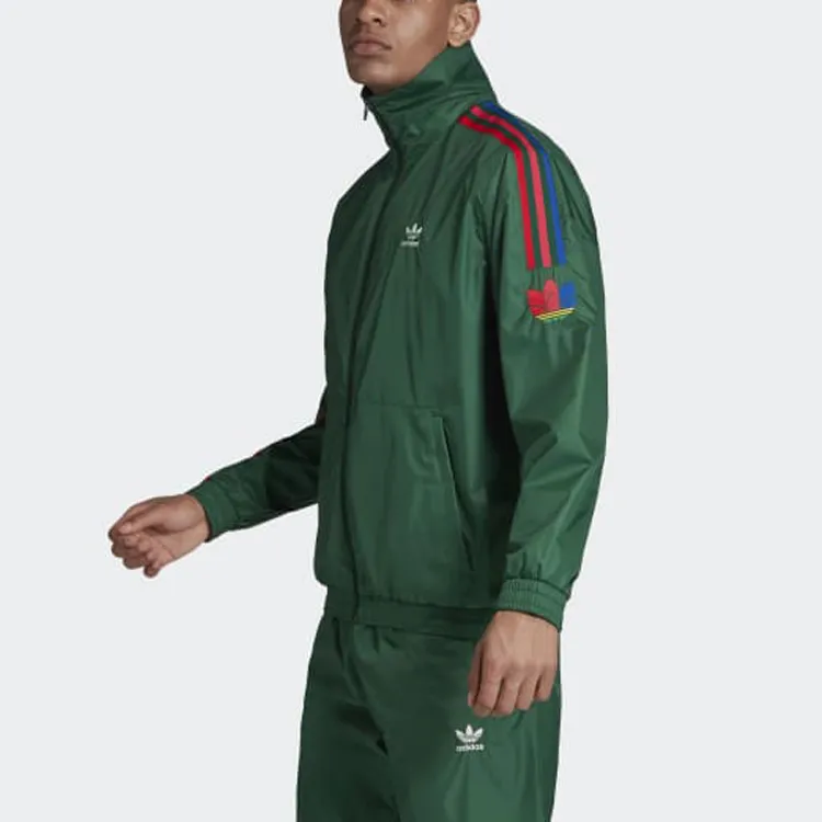 Adidas Originals 3D Trefoil Jacket Fall Men's Dark Green-4