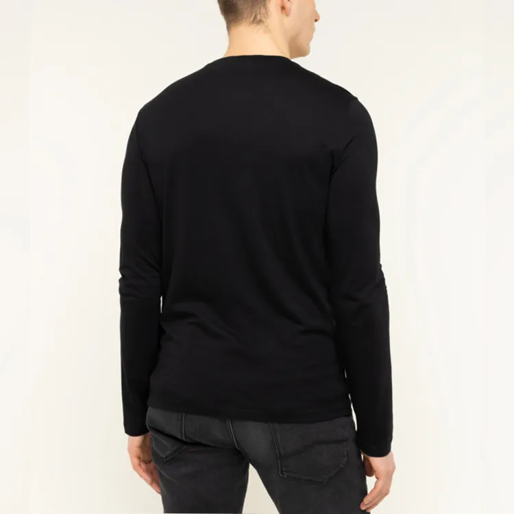 EMPORIO ARMANI T Shirts Men Black-3
