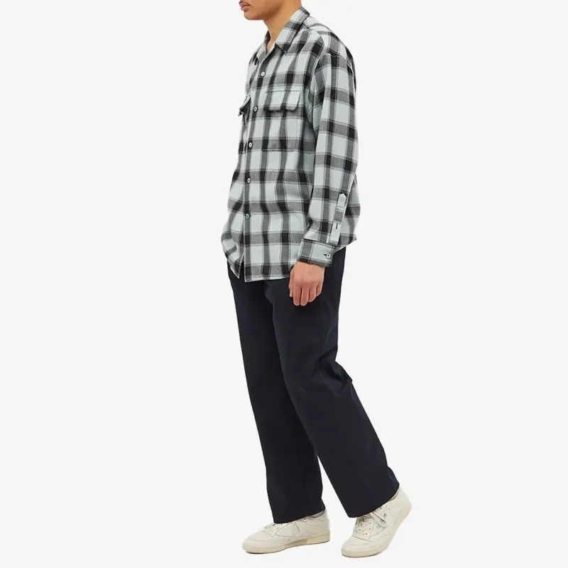AMIPARIS Plaid Button-up Shirt-1
