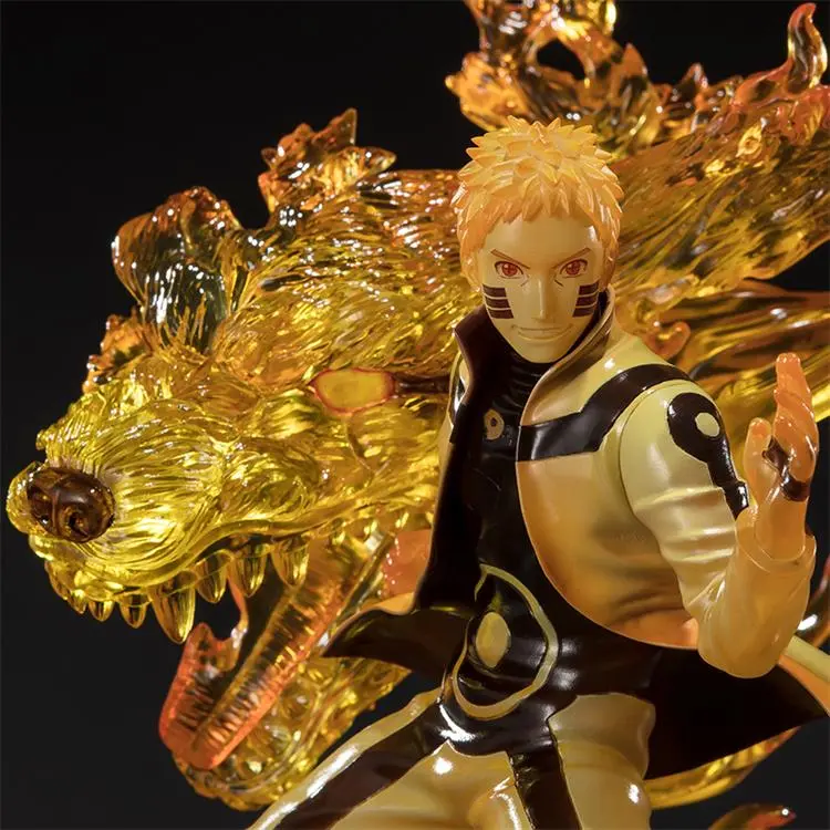 BANDAI Naruto Uzumaki Figuarts Zero FZ Naruto Boruto Bond Entwined Relation Scale Figures-2