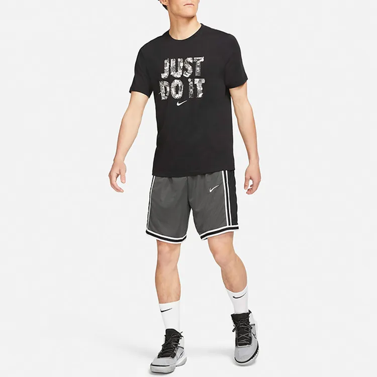 Nike T Shirts Men Black-2