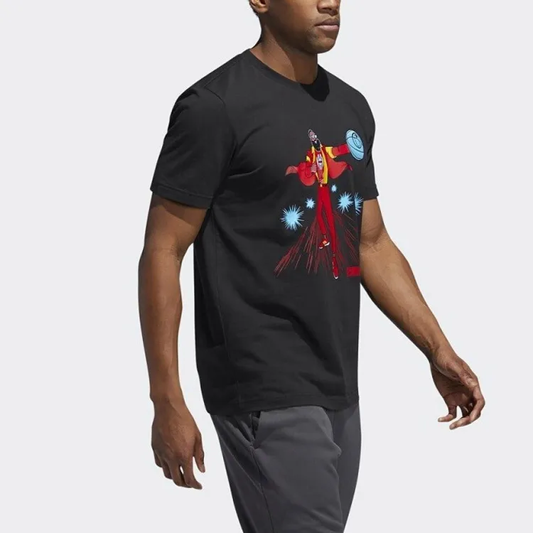 Adidas x MARVEL T Shirt Men's Black-2