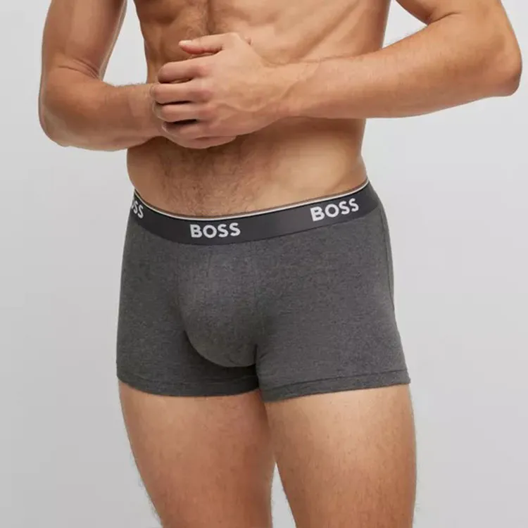 HUGO BOSS Stripe trim Logo waistband Boxers-2