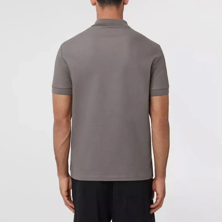 Burberry Polo Shirts Men Seal Gray-2