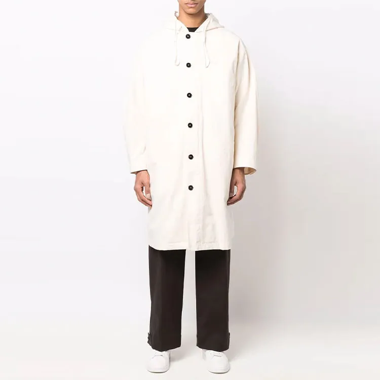 JIL SANDER Oversized Hooded Parka Coat-2