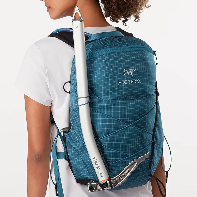 Arcteryx Nylon Backpack Regular Unisex Peacock Blue-2