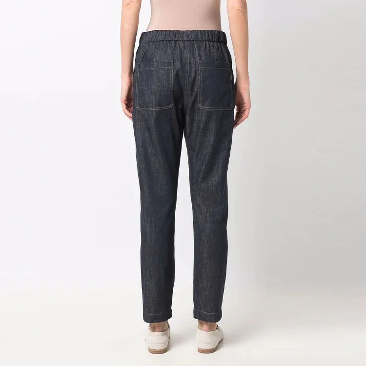 Brunello Cucinelli Jeans Women's Dark Blue-2