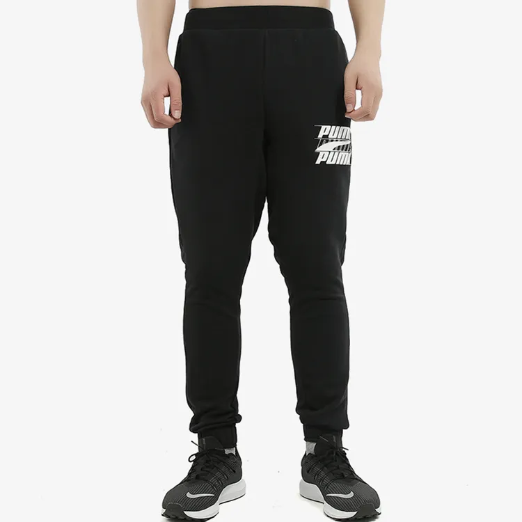 PUMA Rebel Bold Casual Pants Men's Black-2