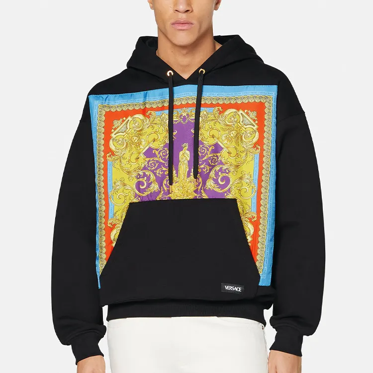 VERSACE Barocco Goddess Hoodie-3