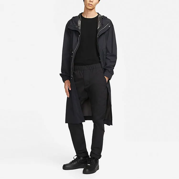 Nike Esc Series Trench Coats Men Black-2