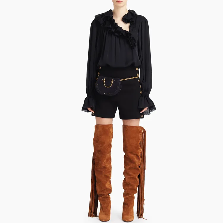 Chloé Casual Shorts Women's Black-2