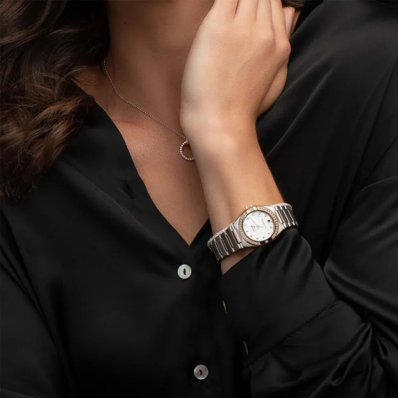 OMEGA Constellation Collection Automatic Mechanical Movement Women's Watch 29mm White Dial 131.25.29.20.55.001-4