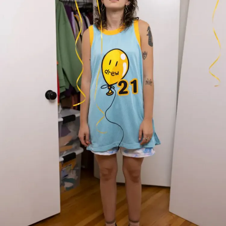 Drew House Mesh Joy Basketball Jersey-2