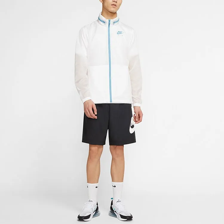 Nike Jackets Men White-4