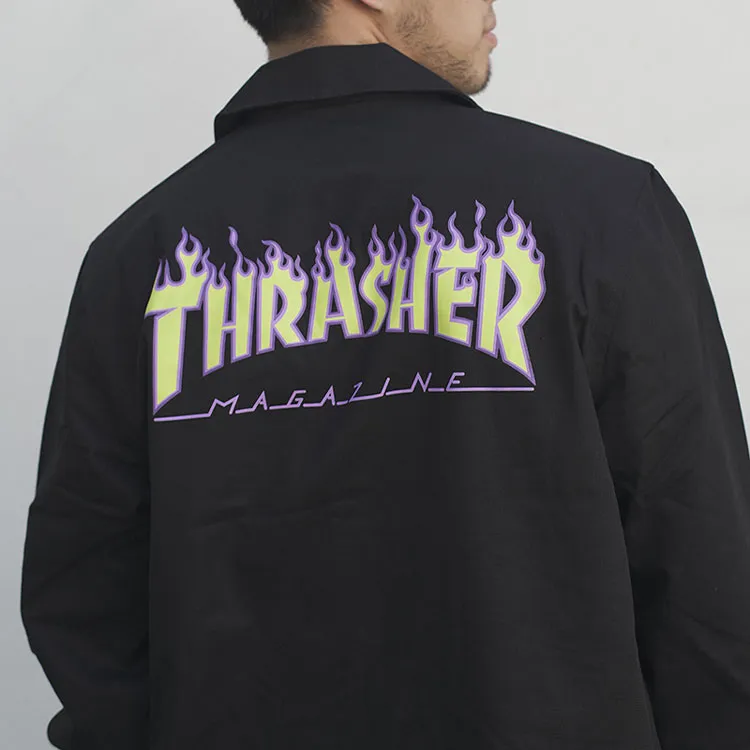 Thrasher Jackets Unisex Black-3