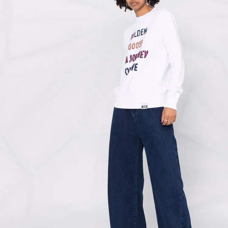 Golden Goose Sweatshirts Women's White-2