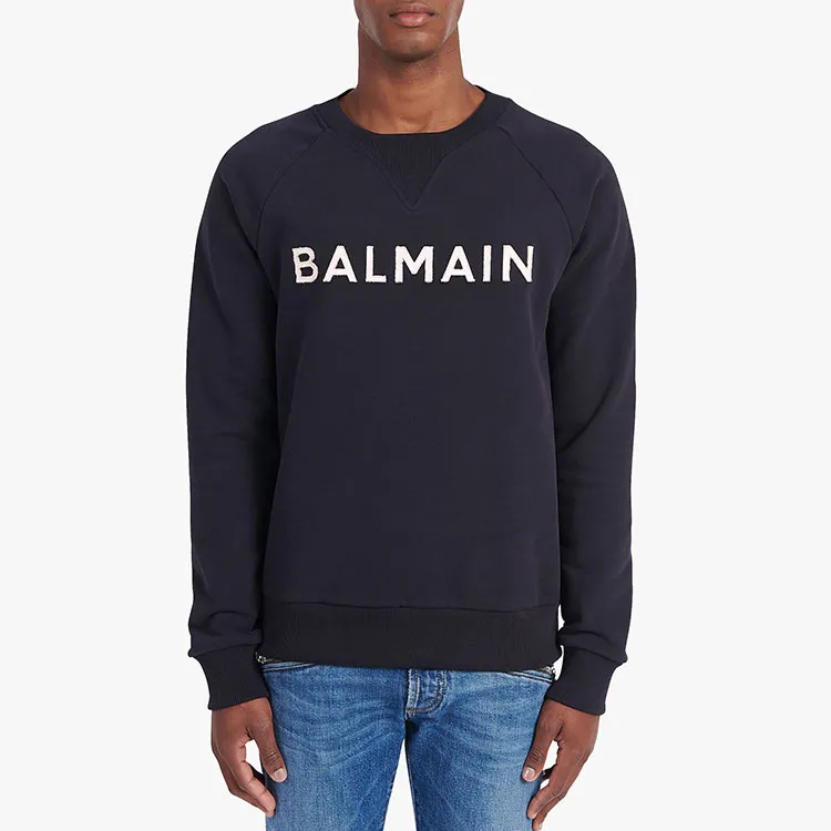 BALMAIN Sweatshirts Men Marine Blue-3