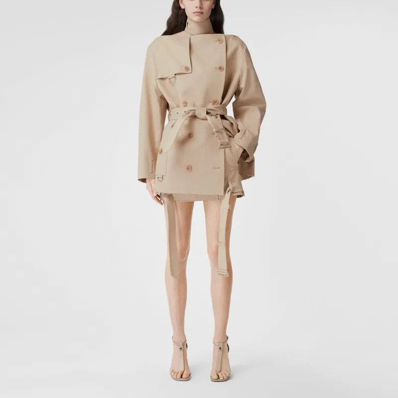 Burberry Trench Mini Skirt 'Soft Fawn'-1