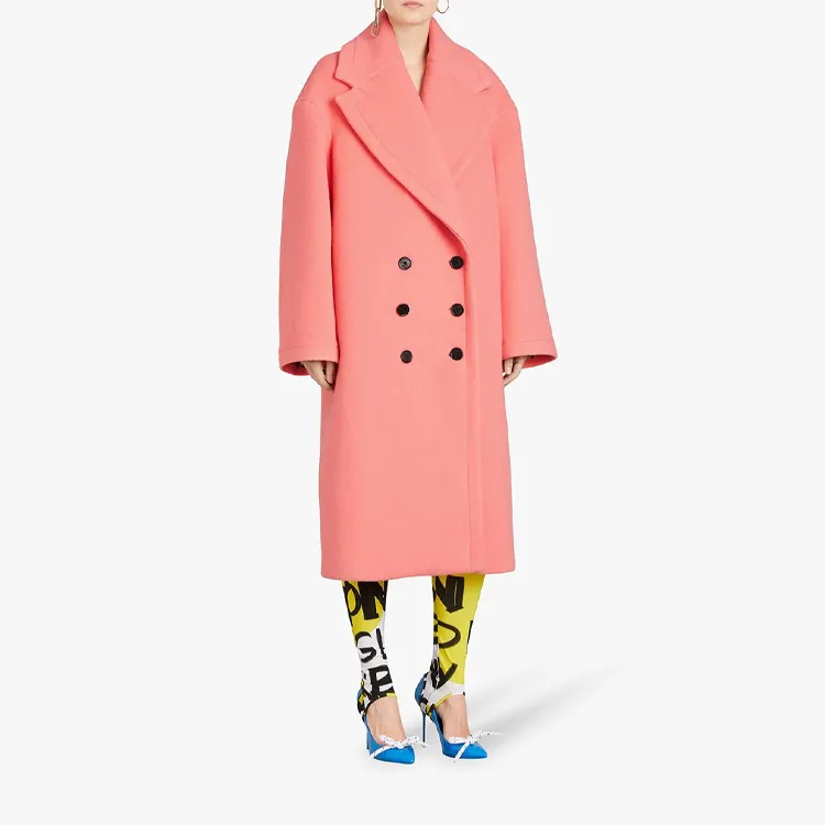 Burberry Velvet feel Coat Women's Pink-3
