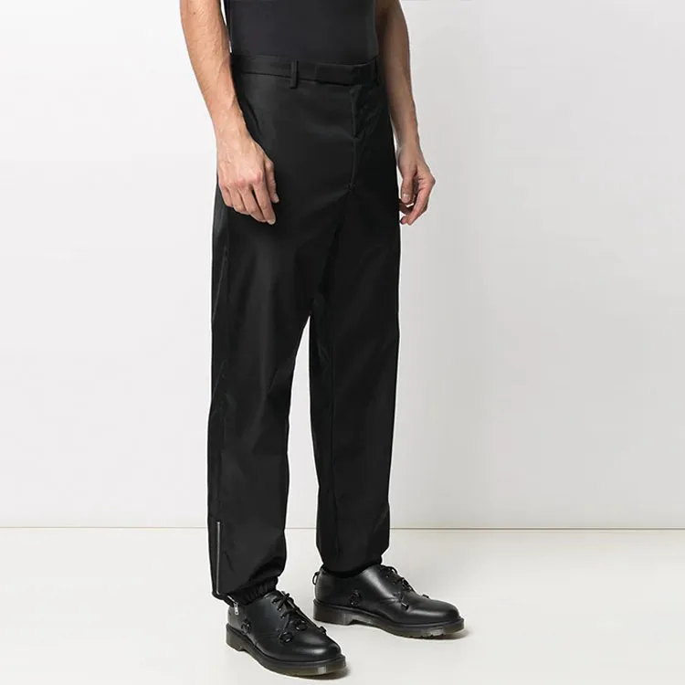PRADA Suit Trousers Men Black-3