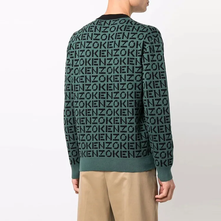 KENZO Sweaters Men Green-1