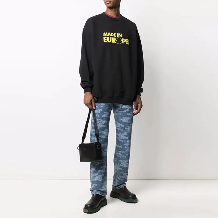 Vetements Sweaters Unisex Black-2