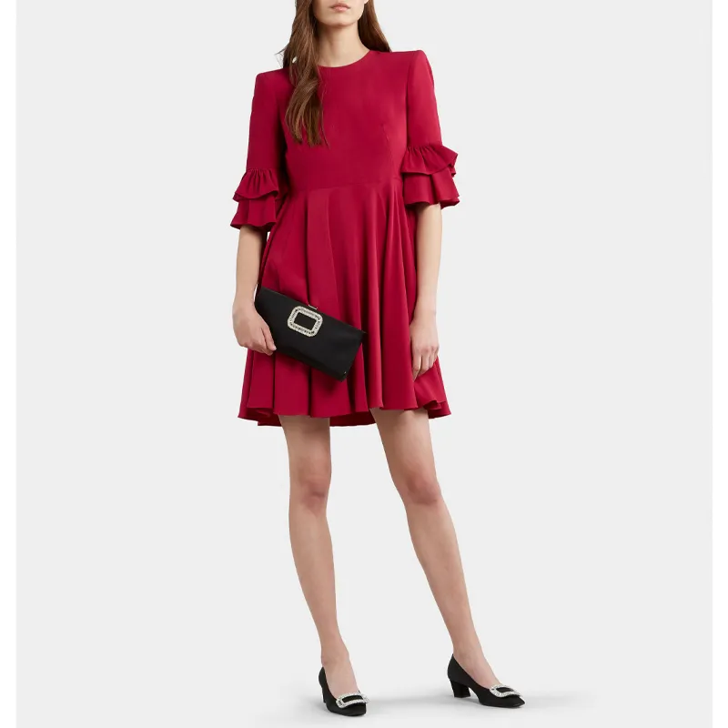Roger Vivier Buckle Embellished Clutch Bag-4