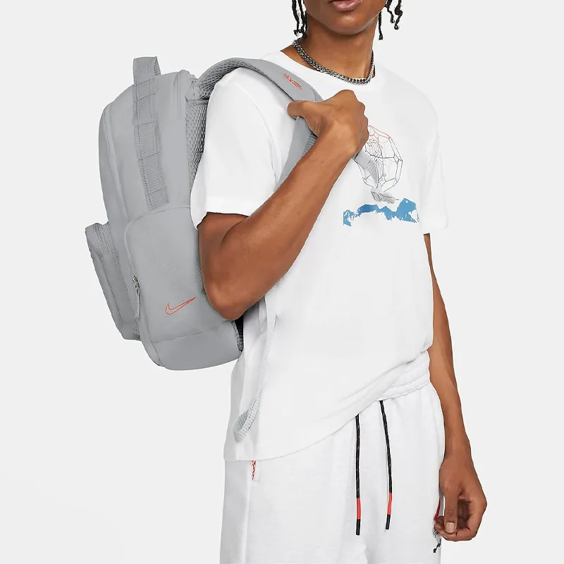 Nike Fabric Basketball Bag Backpack Regular Unisex Gray-4