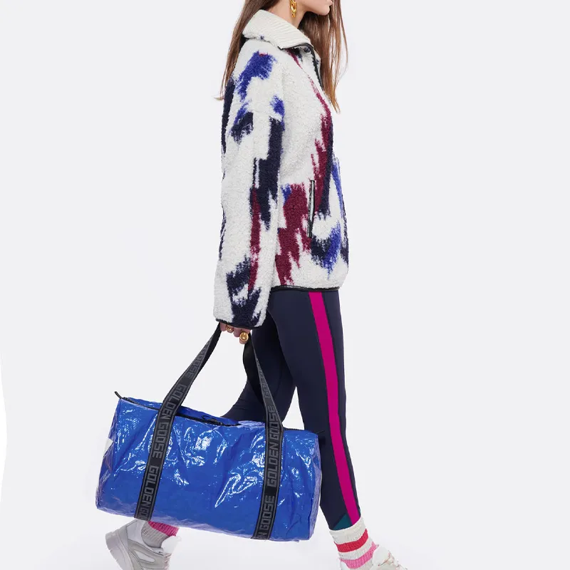 Golden Goose Star Printed Zipped Duffle Bag-5