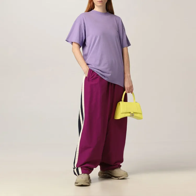 Balenciaga Medium Fit T Shirt 'Light Purple'-2