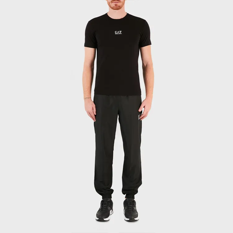 EMPORIO ARMANI EA7 SS22 T Shirt Men's Black-1