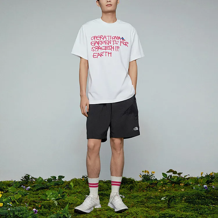 THE NORTH FACE Cang Shi One Tree Collaboration Spring And Summer Natural Journey Collection SS22 T Shirt Unisex White-2