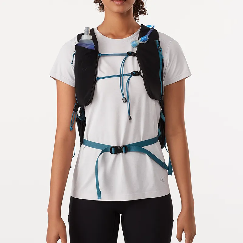 Arcteryx Nylon Backpack Regular Unisex Peacock Blue-4
