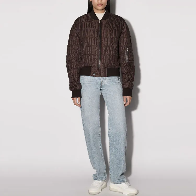 AMIRI Quilted Down Bomber 'Brown'-2