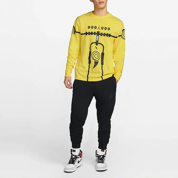 Jordan X Zion X Naruto L/S T Shirt Asia Sizing-2