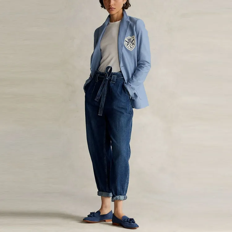 Polo Ralph Lauren SS22 Business Suit Coat Women's Blue-1