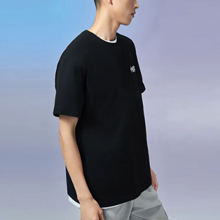 LiNing T Shirts Men Black-3