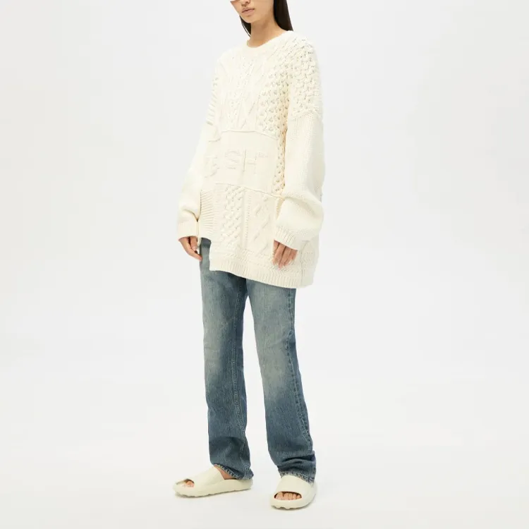 AMBUSH Patchwork Knitted Jumper-1