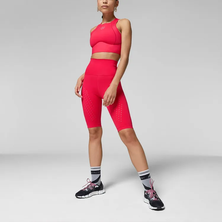 Stella Mccartney X Adidas Casual Shorts Women's Red-1