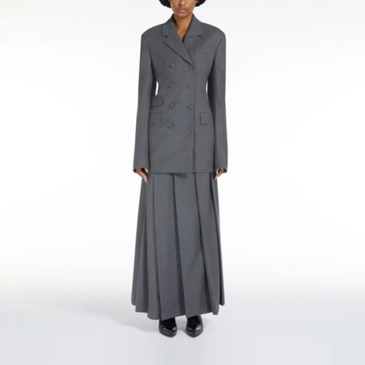 SportMax Business Suits Women's Gray-1