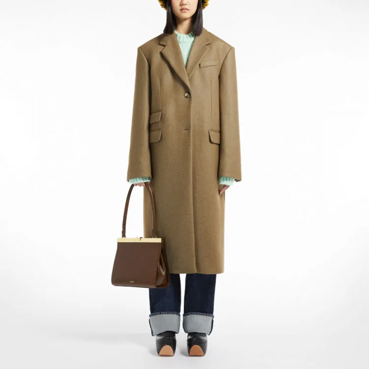 SportMax Coats Women's Green-1
